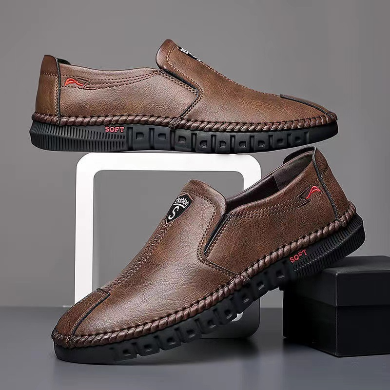 Mocassim Anatômico de Couro Comfort [COMPRE 1 E LEVE 2]